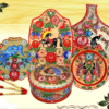 История городецкой росписи и солнечных купав