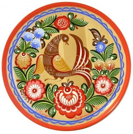 История городецкой росписи и солнечных купав